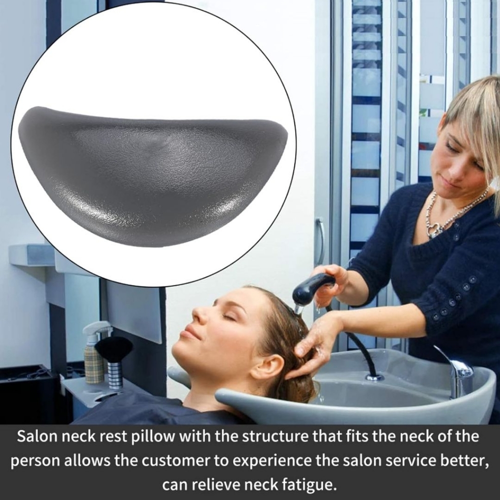 Dannyco Salon Durable Shampoo Bowl Neck Gel Silicone Cushioned Pillow/Gray